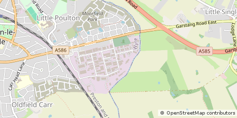 Map of Poulton