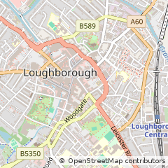 Map of Loughborough