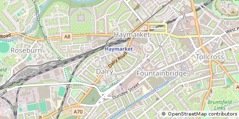 Map of Edinburgh