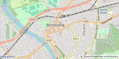 Map of Richmond