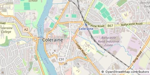 Map of Coleraine