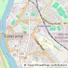 Map of Coleraine