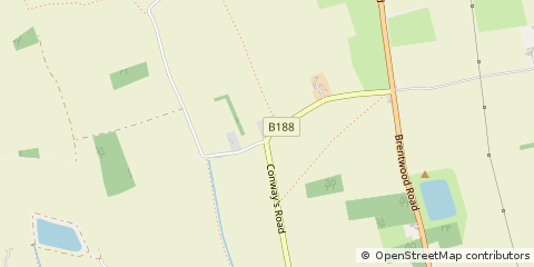 Map of Grays, Essex