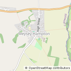 Map of Cirencester, Gloucester