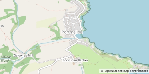 Map of ST. Austell, Cornwall