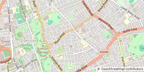 Map of Liverpool