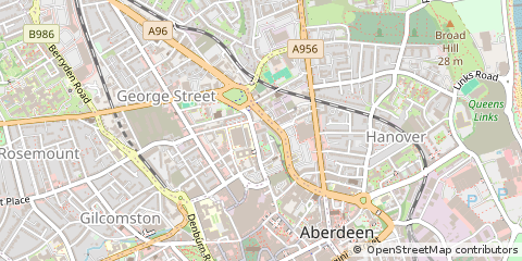 Map of Aberdeen