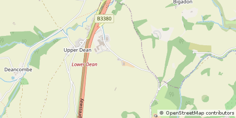 Map of Devon