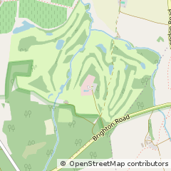 Map of Albourne, Hassocks, West Sussex