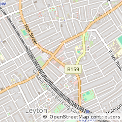 Map of Leyton