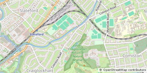 Map of Edinburgh