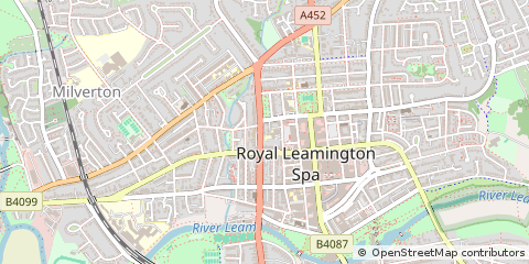 Map of Leamington SPA