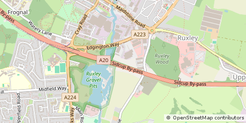 Map of Sidcup