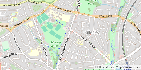 Map of Birmingham