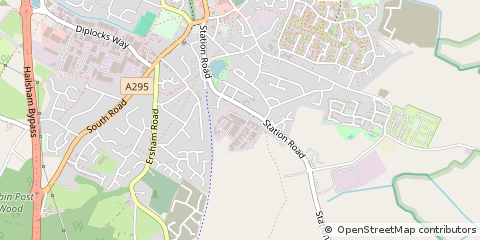 Map of East Sussex