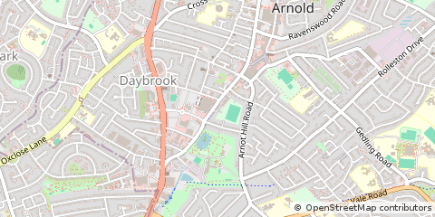 Map of Nottingham