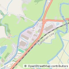 Map of Welshpool, Powys