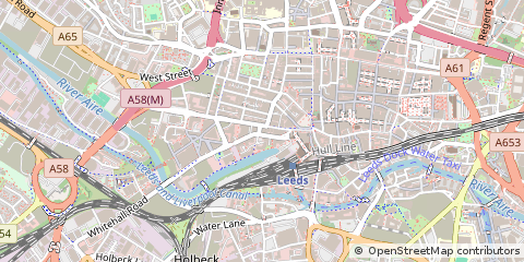 Map of Leeds