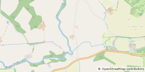 Map of Dunblane