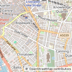 Map of Liverpool