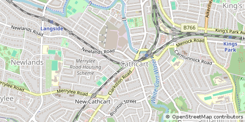 Map of Glasgow