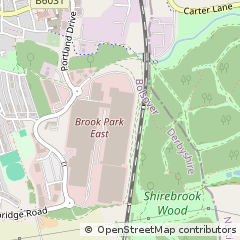 Map of Mansfield
