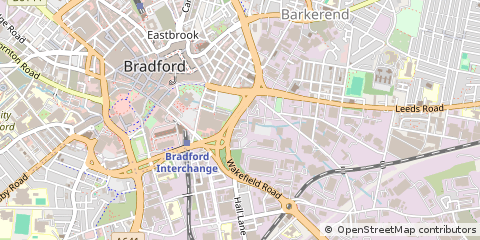 Map of Bradford
