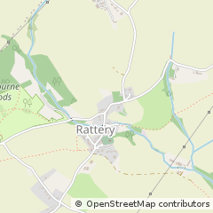 Map of South Brent, Devon