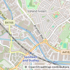 Map of West Bromwich