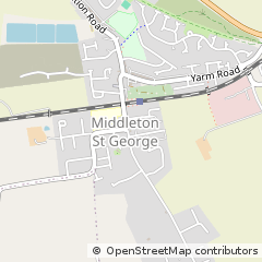 Map of Darlington, County Durham