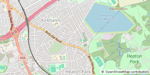 Map of Manchester