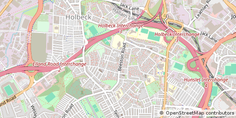Map of Leeds