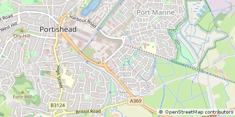 Map of Portishead