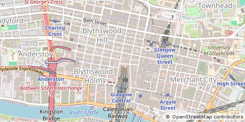 Map of Glasgow