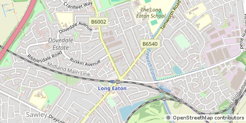 Map of Nottingham