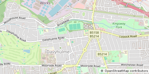 Map of Manchester, Greater Manchester