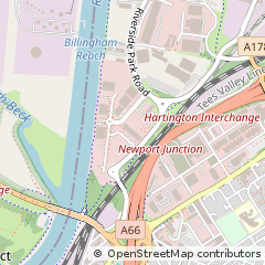 Map of Middlesbrough