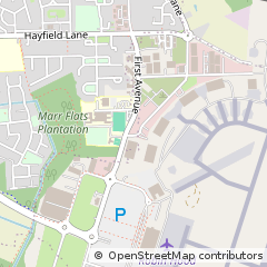 Map of Doncaster, S Yorks