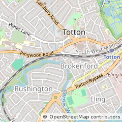 Map of Southampton