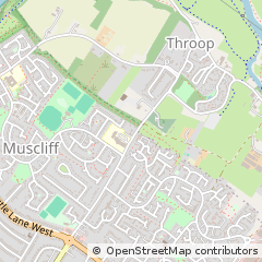Map of Bournemouth, Dorset