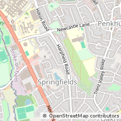 Map of Stoke-on-Trent