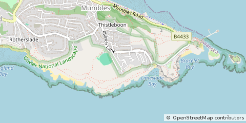 Map of Swansea