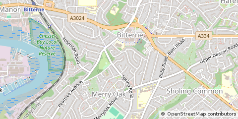 Map of Southampton