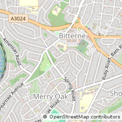 Map of Southampton