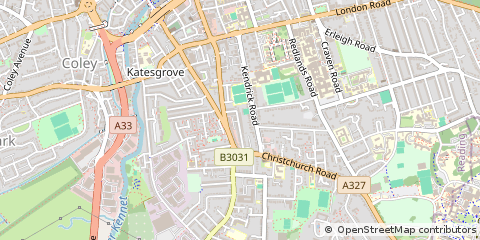 Map of Reading