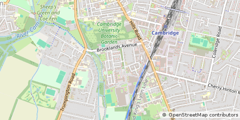 Map of Cambridge