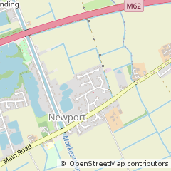 Map of Brough, East Yorkshire
