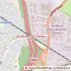 Map of Stockport