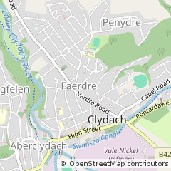Map of Swansea