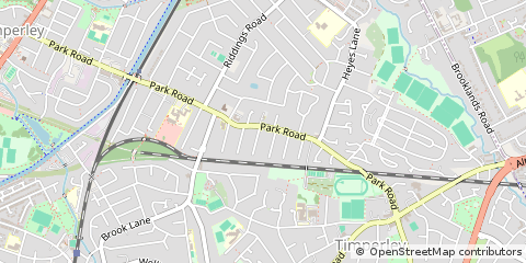 Map of Altrincham